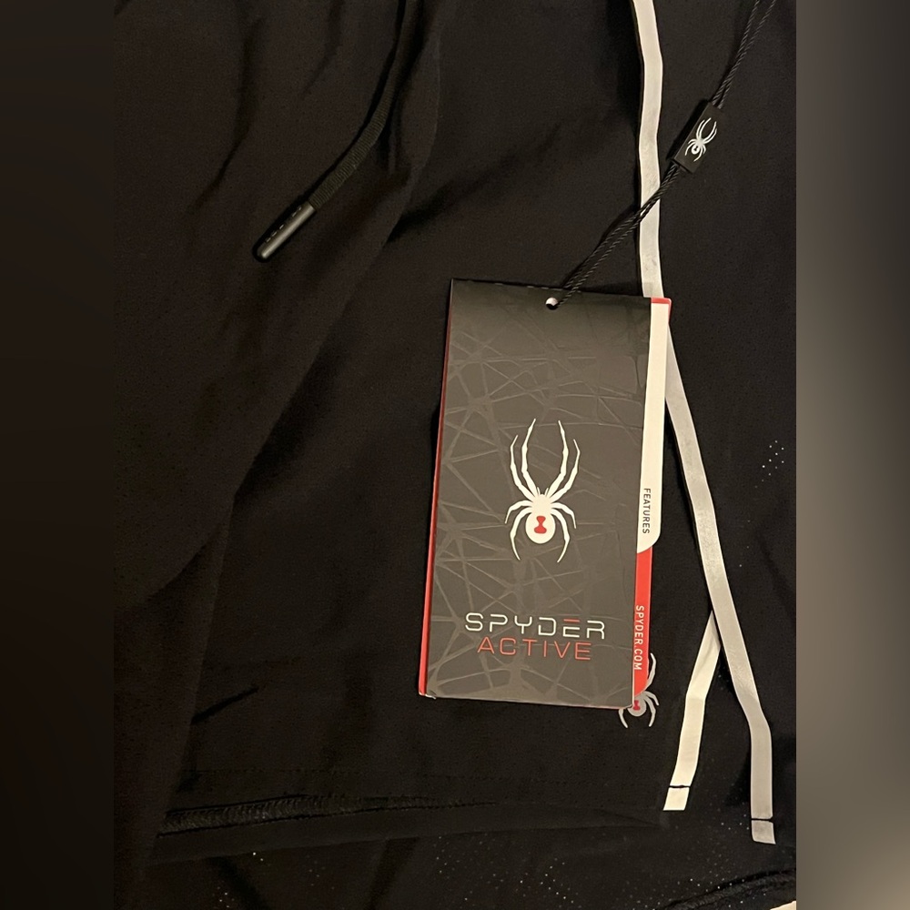 Spyder Active Black Athletic Hoodie